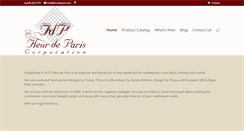 Desktop Screenshot of fleurdeparis.com